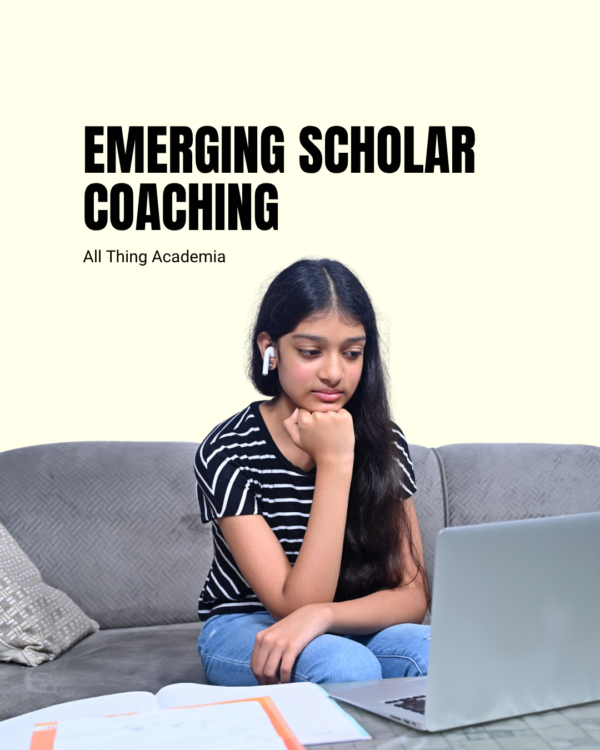 Emerging Scholar Coaching (Recommended)