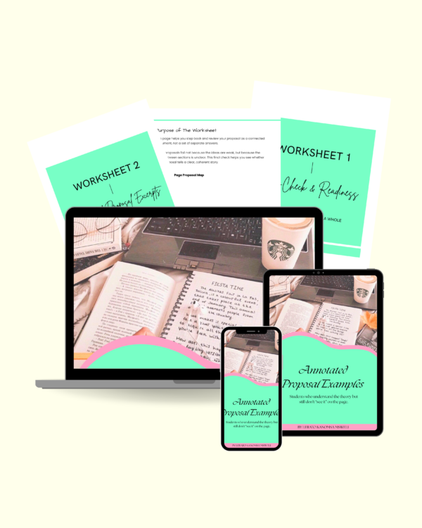 Annotated Proposal Examples Pack